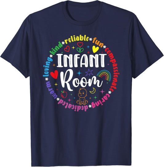 Infant Room Appreciation Infant Teacher Infant Teaching T-Shirt - T-Shirt | Navy