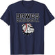 Dawgs Baseball Black T-Shirt - T-Shirt | Navy