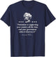 Mark Twain Patriotism Quote T-Shirt - T-Shirt | Navy