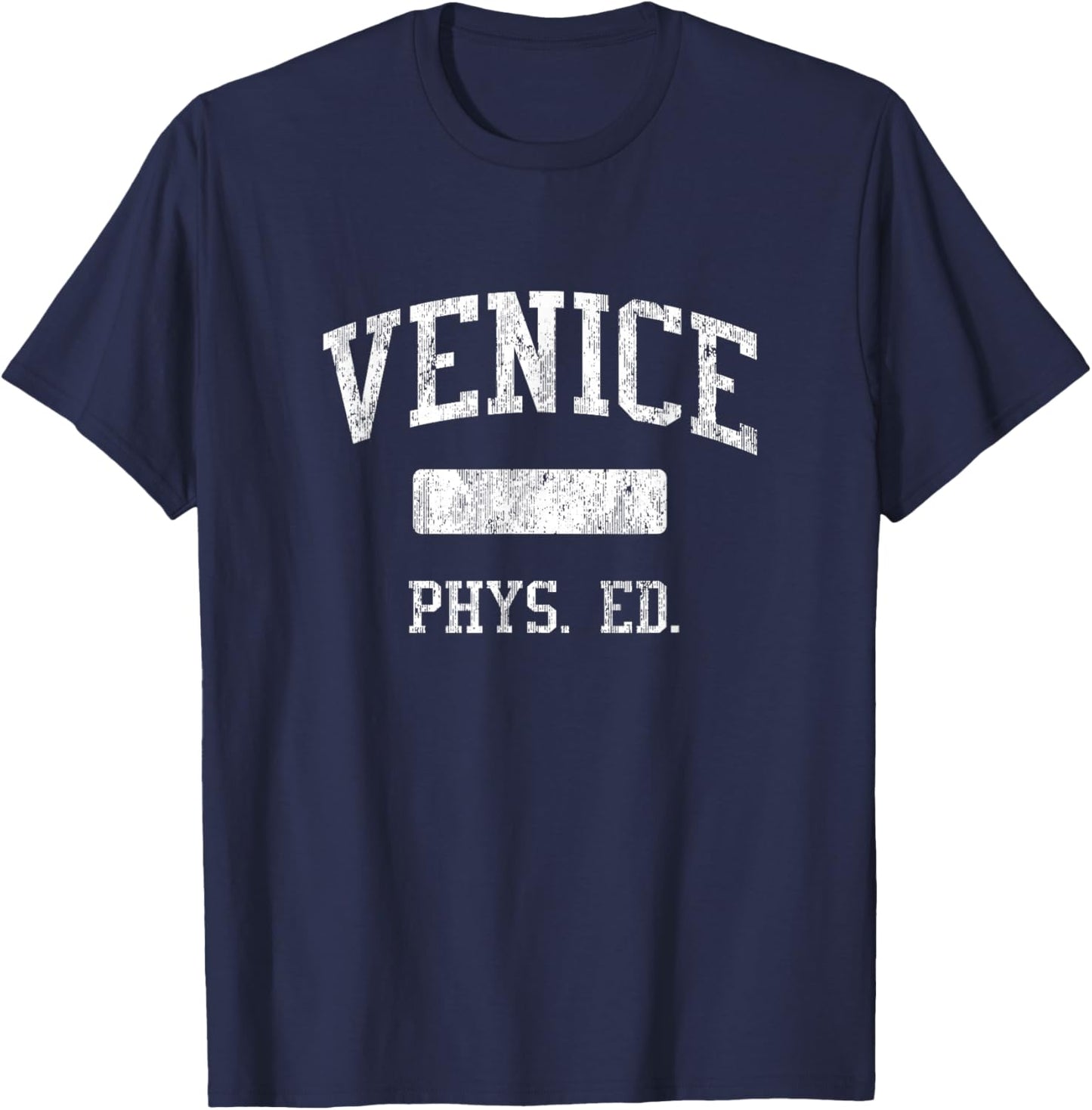 Venice High School HS Los Angeles CA PHYS Ed T-Shirt - T-Shirt | Navy