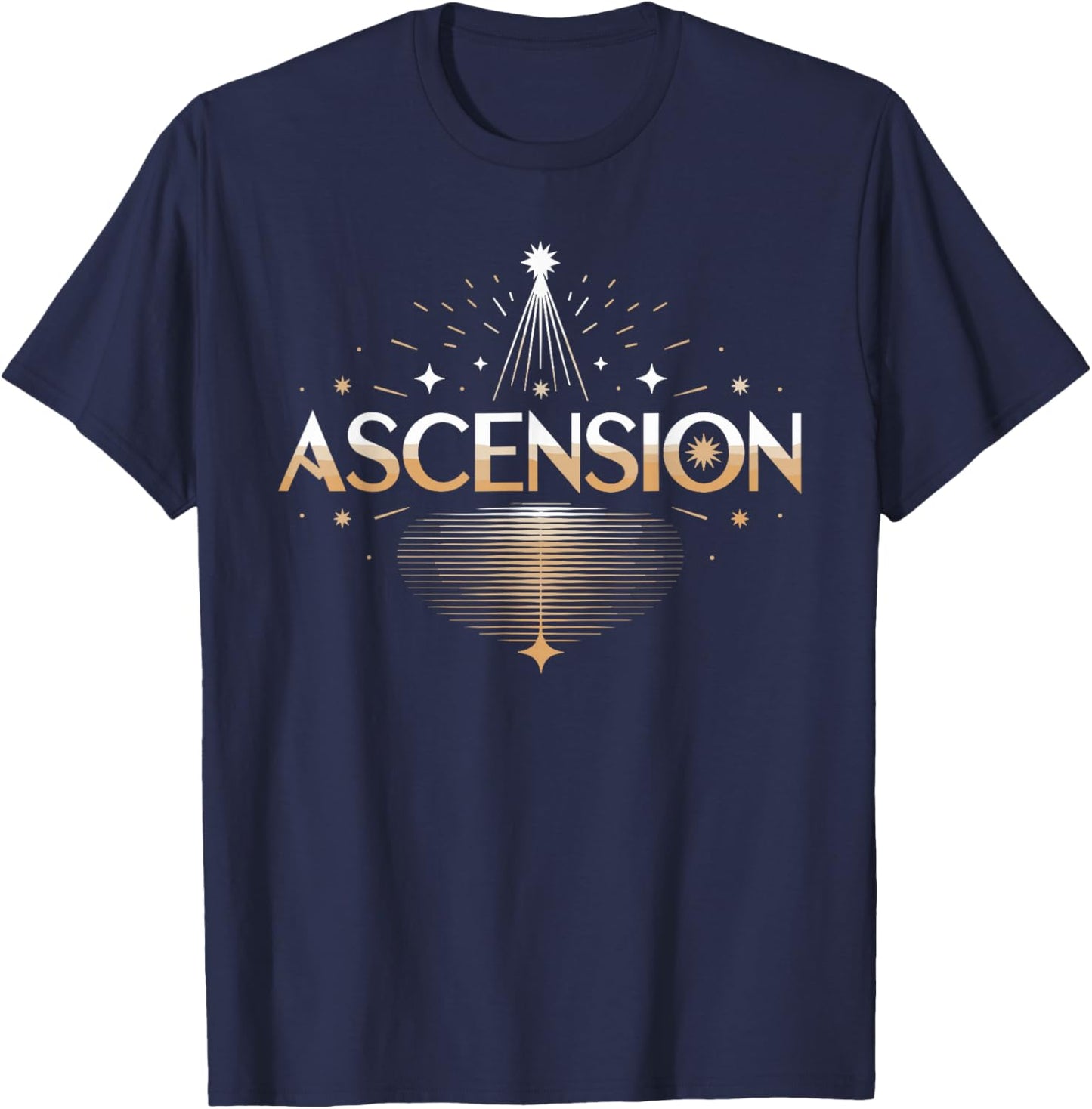 Shirt That Says Ascension Simple County Ascension T-Shirt - T-Shirt | Navy