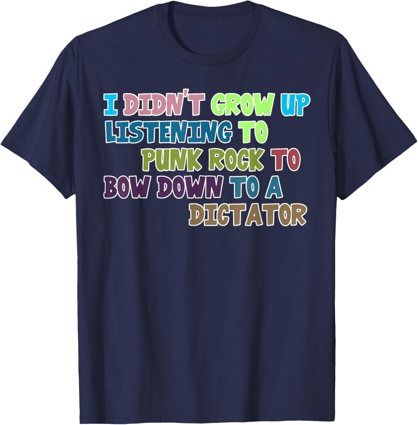 Bow Down T-Shirt - T-Shirt | Navy