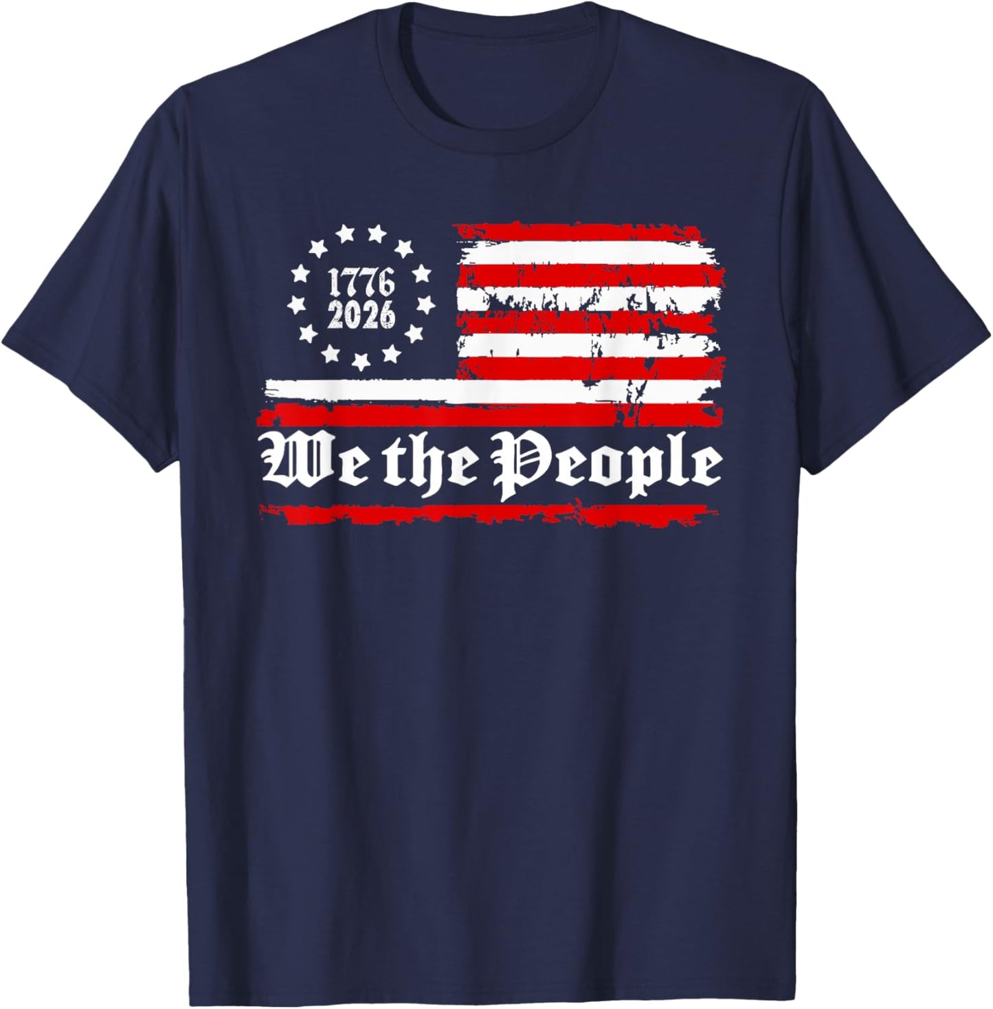 250 Years America Anniversary 250th Independence Day Freedom T-Shirt - T-Shirt | Navy