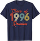 Vintage Class of 1996 Reunion High School Party Matching T-Shirt - T-Shirt | Navy
