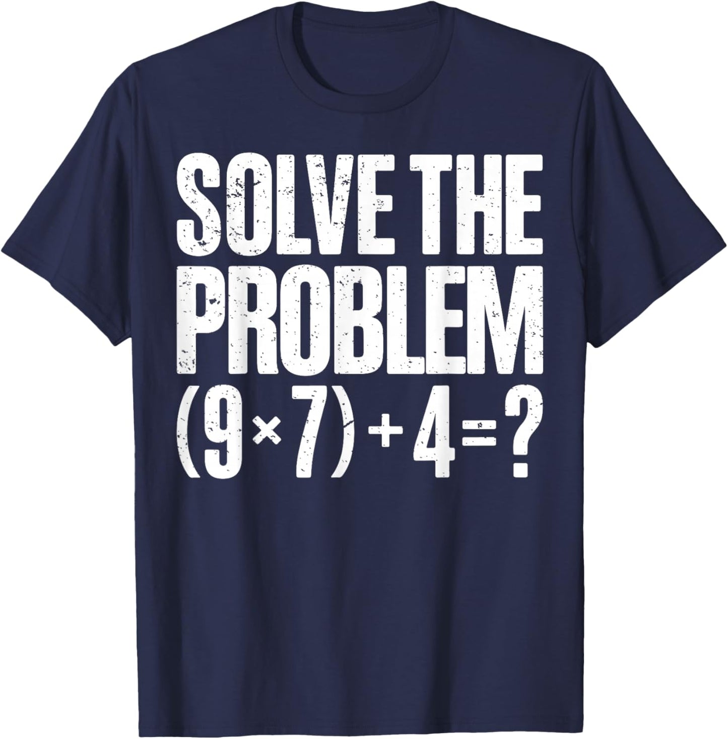 Funny 67 Meme PEMDAS Math Teacher Brainrot Elementary Joke T-Shirt - T-Shirt | Navy