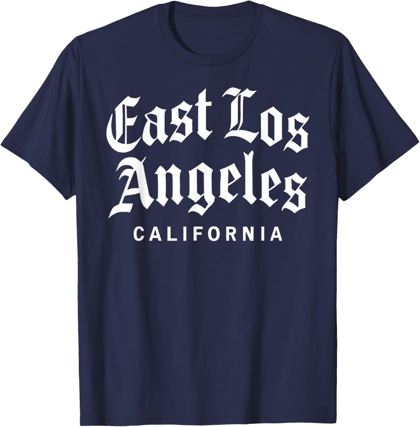 East Los Angeles California Boyle Heights Whittier BLVD 323 T-Shirt - T-Shirt | Navy