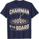 Funny Darts Player Humor Dartboard T-Shirt - T-Shirt | Navy
