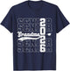 Proud Grandma of A Senior 2026 Class of 2026 Graduate Family T-Shirt - T-Shirt | Navy