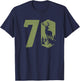 Hunter 70th Birthday Hunt Anniversary Deer Hunting T-Shirt - T-Shirt | Navy