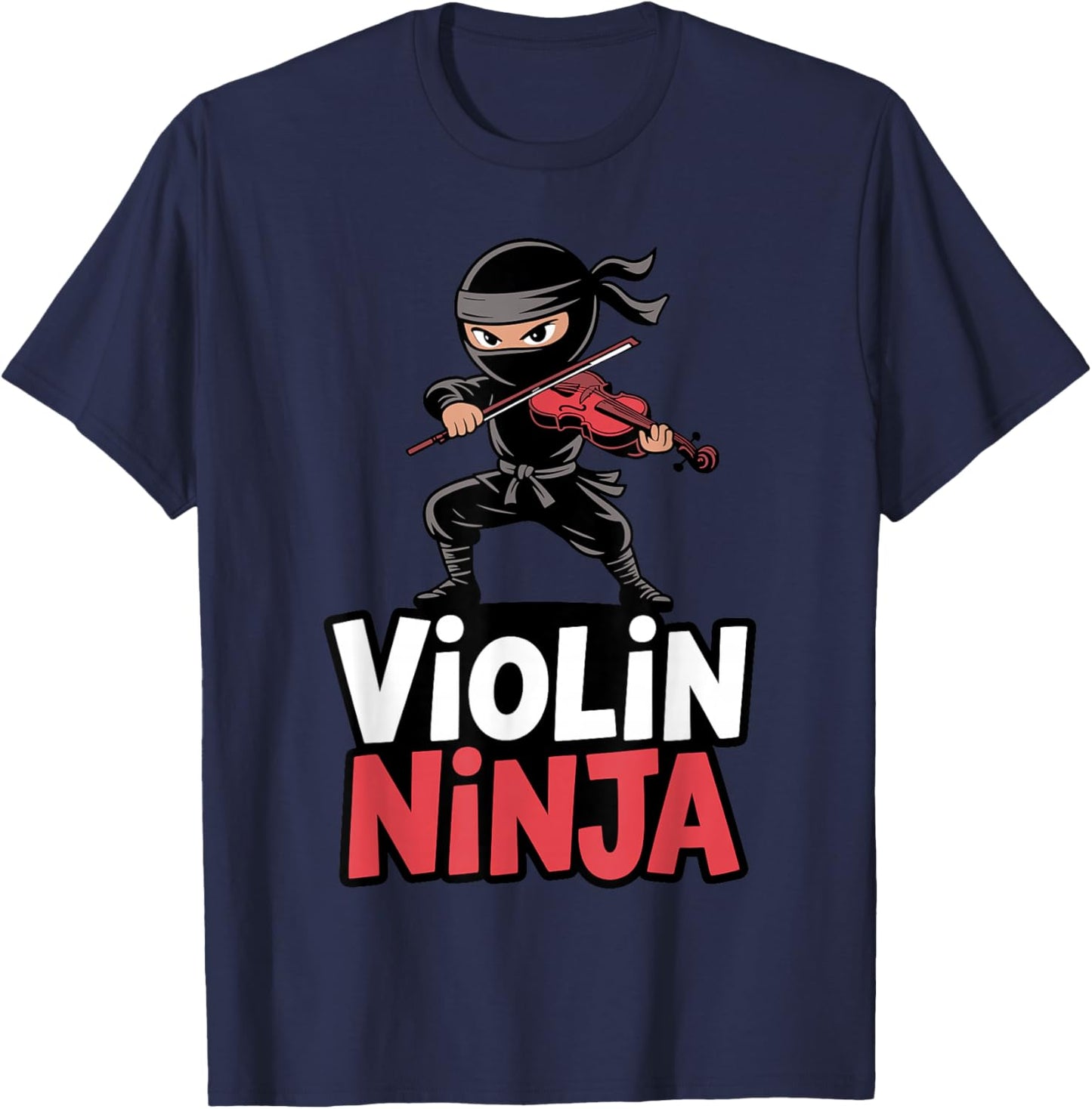Cool Violin Art Women Violinist Violin Player Violin T-Shirt - T-Shirt | Navy