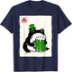 Grumpy Frog St Patty's Shamrock Beer Funny St Patrick's Day T-Shirt - T-Shirt | Navy