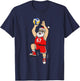 67 Volleyball Santa Six Seven Meme Christmas Sport Boys T-Shirt - T-Shirt | Navy