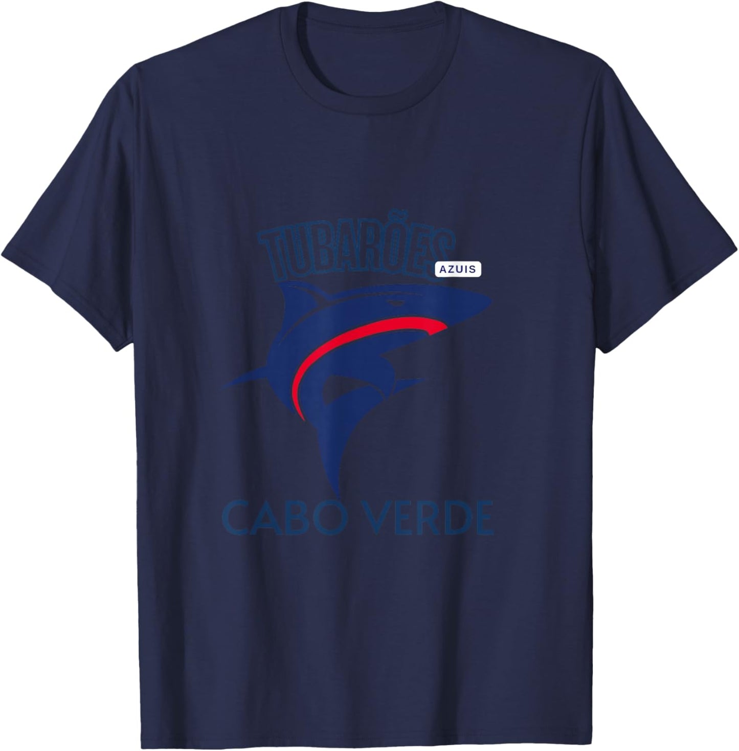 Cape Verde Soccer Team T-Shirt - T-Shirt | Navy