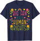 Big Fan of Human Rights - Equality Activism Protest T-Shirt - T-Shirt | Navy