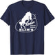 Famous Rachel - Vintage Cowboy Wyoming Rodeo Horse T-Shirt - T-Shirt | Navy
