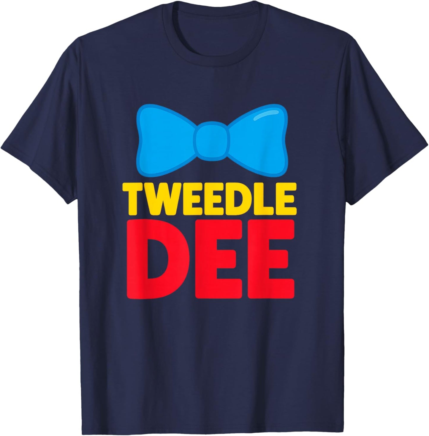 Funny Matching Halloween Couples, I'm with Dum Costume T-Shirt - T-Shirt | Navy