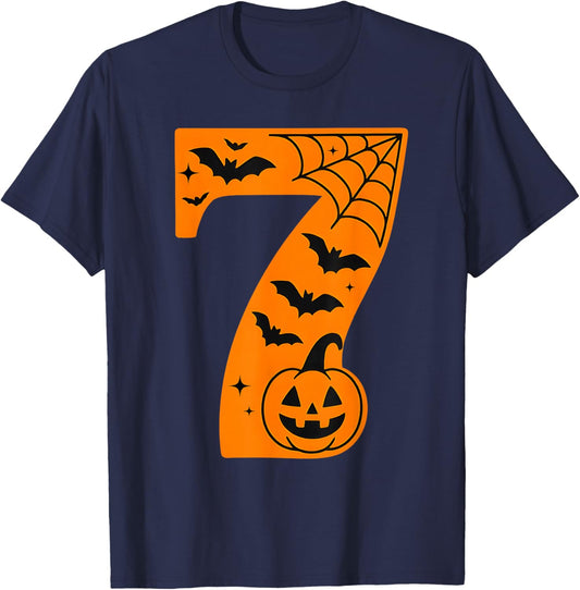 67 Halloween Matching Twin Boys Girls Brothers Sisters Funny T-Shirt - T-Shirt | Navy