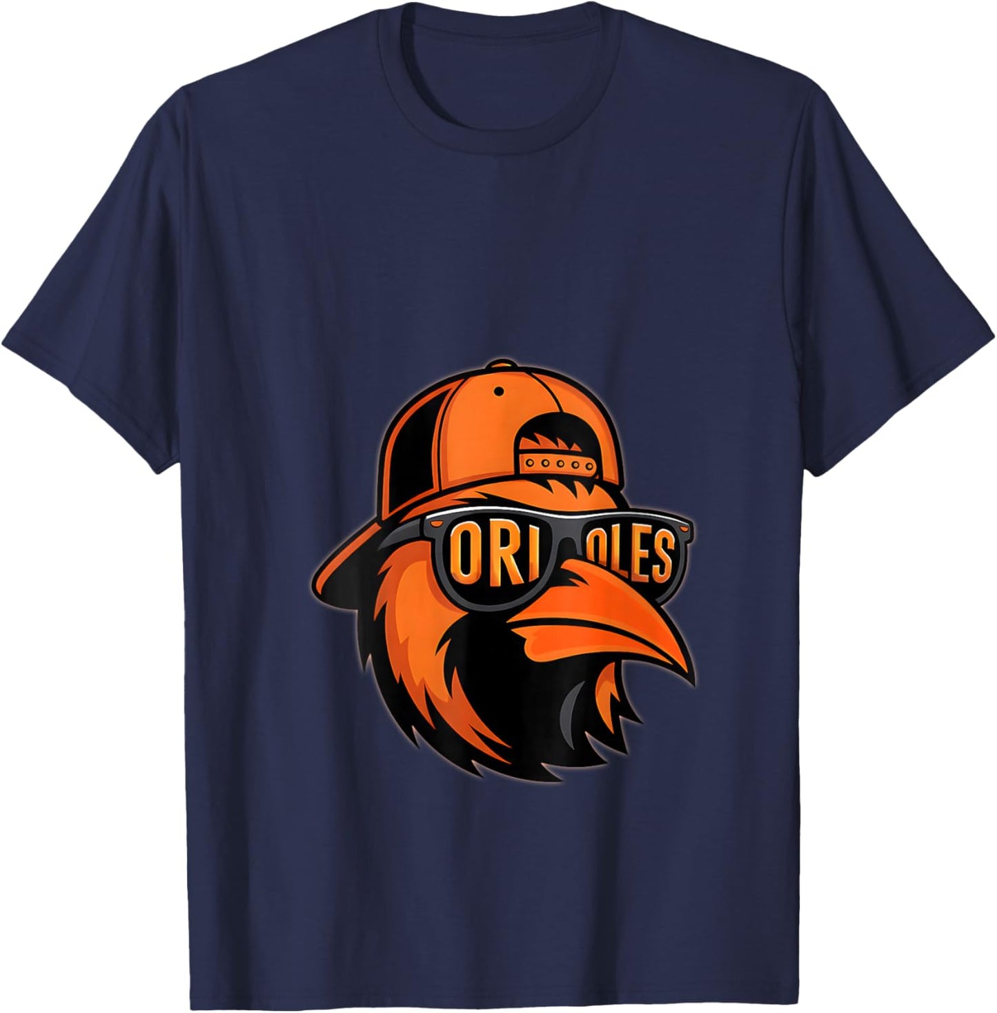 Women's Oriole Name Retro Vintage Gifts Women Boy Girl V-Neck T-Shirt - T-Shirt | Navy