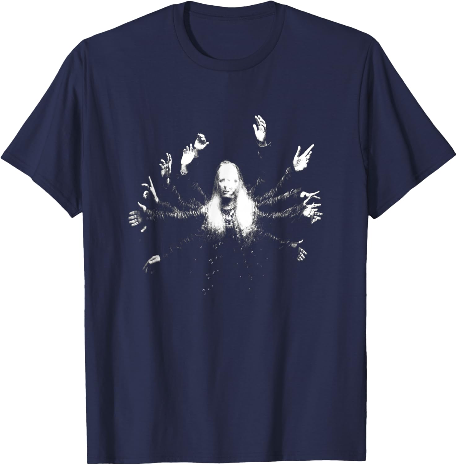 Jerry Cantrell Multi Creature T-Shirt - T-Shirt | Navy