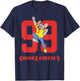 Chuck E. Cheese Number 99 Super Jump Retro 90's Art Design T-Shirt - T-Shirt | Navy