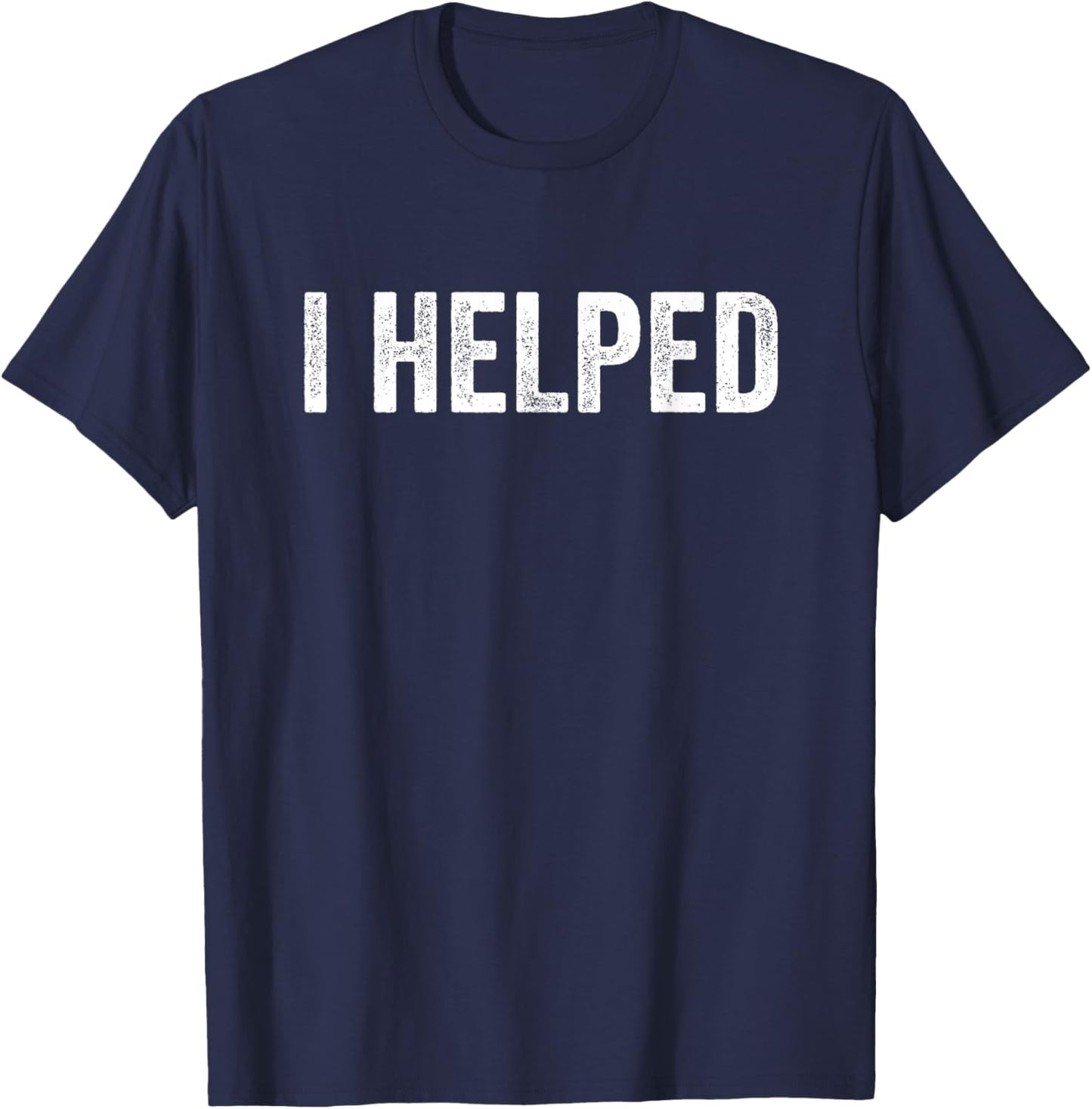 Growing A Tiny Human I Helped Funny Matching Pregnant Couple T-Shirt - T-Shirt | Navy