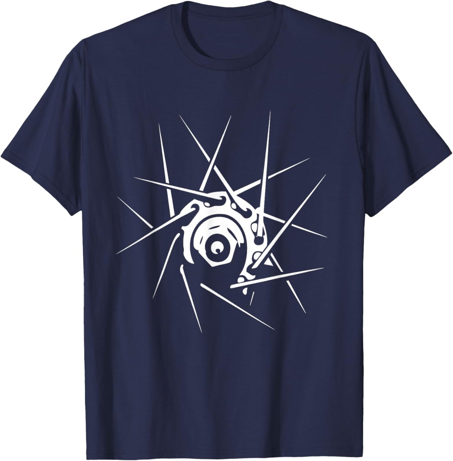 Bicycle Spokes Hub Cycling Wheel Art Men Women Kids T-Shirt - T-Shirt | Navy