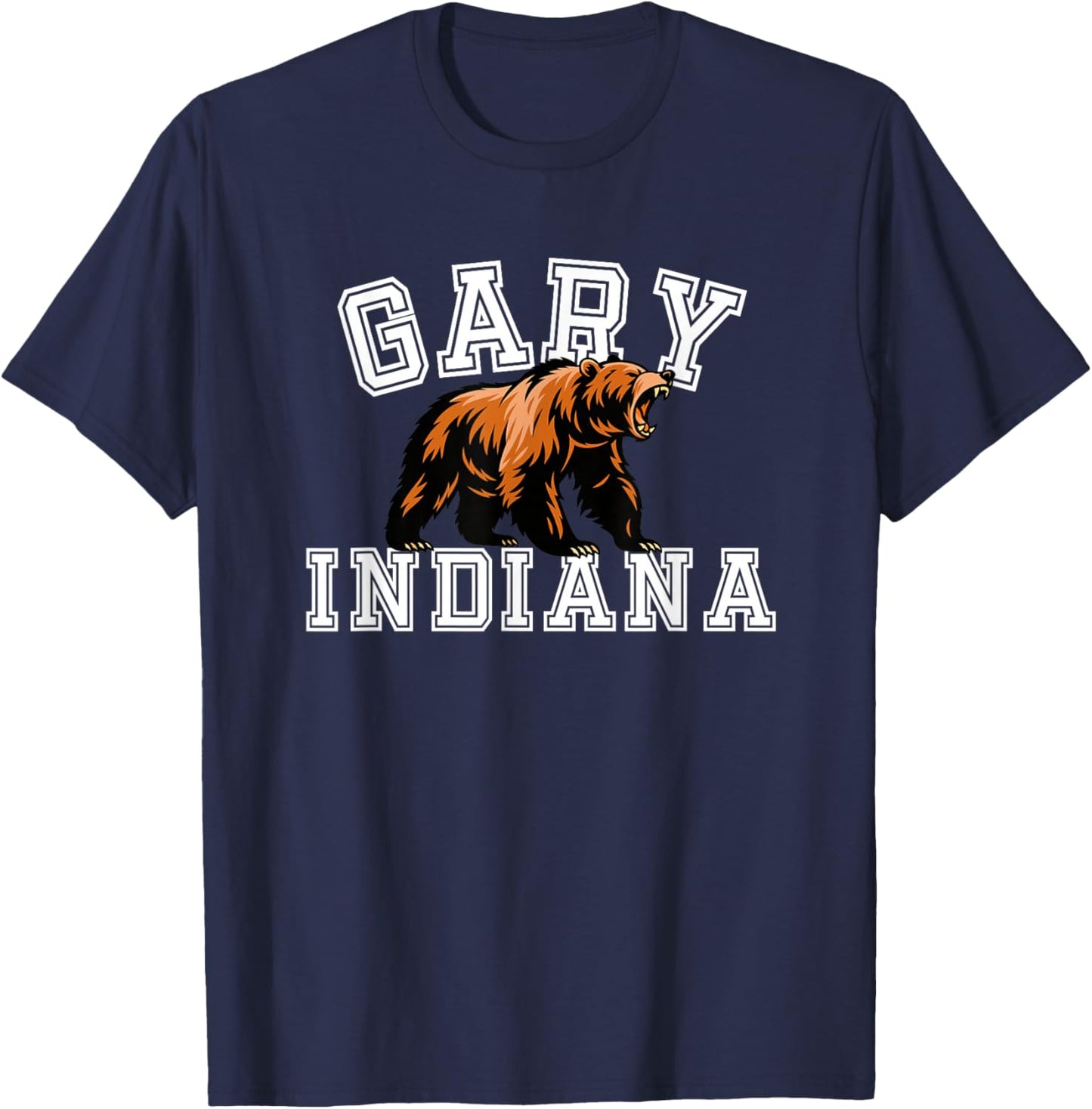 Gary Indiana Bears T-Shirt - T-Shirt | Navy