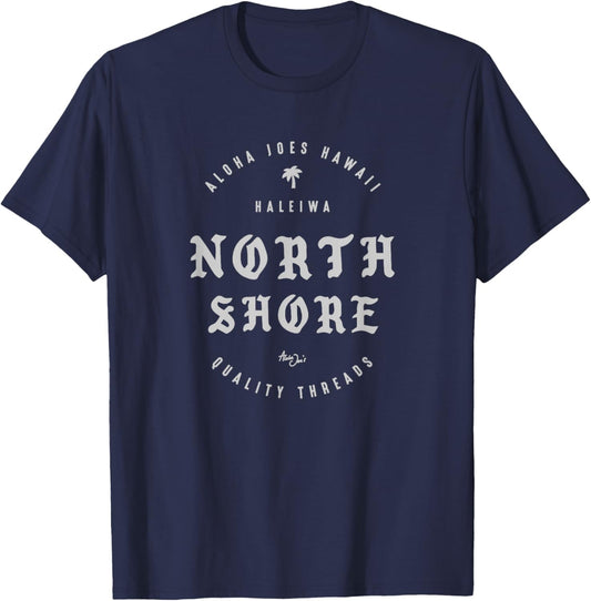 North Shore Good Threads Haleiwa Hawaii T-Shirt - T-Shirt | Navy