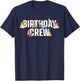 Disney Princess Squad Birthday Crew Matching Birthday Party T-Shirt - T-Shirt | Navy