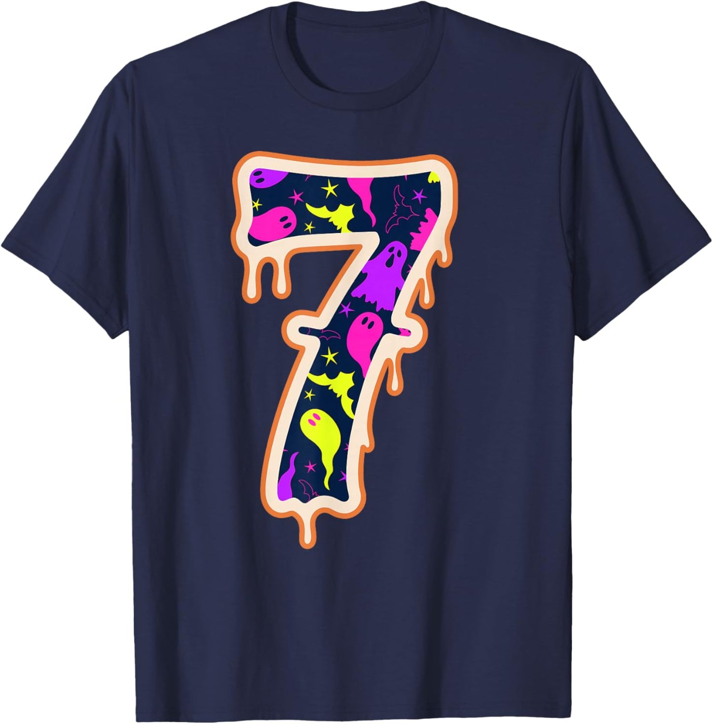 Six Seven Meme 6 7 Halloween Costume Couple Men Women T-Shirt - T-Shirt | Navy