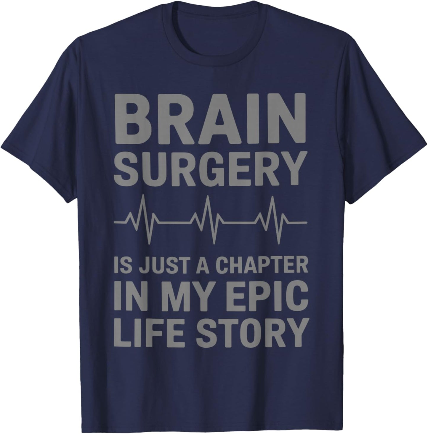 Brain Surgery Recovery Art Women Post Brain Surgery T-Shirt - T-Shirt | Navy