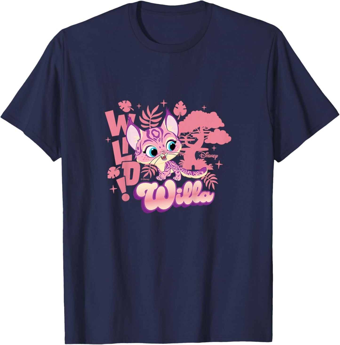 SuperKitties - Willa - Wild T-Shirt - T-Shirt | Navy