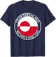 Denmark Greenland Flag is Not for Sale Support Danish Design T-Shirt - T-Shirt | Navy