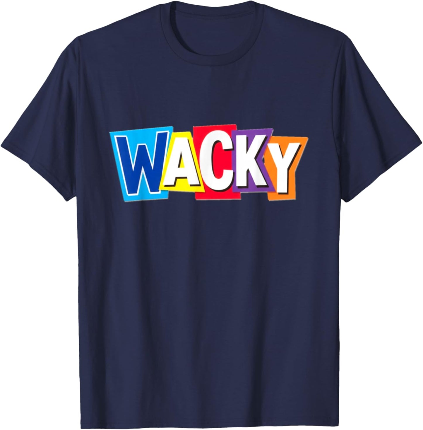 Wacky Costume Mismatch Day Outfit T-Shirt - T-Shirt | Navy
