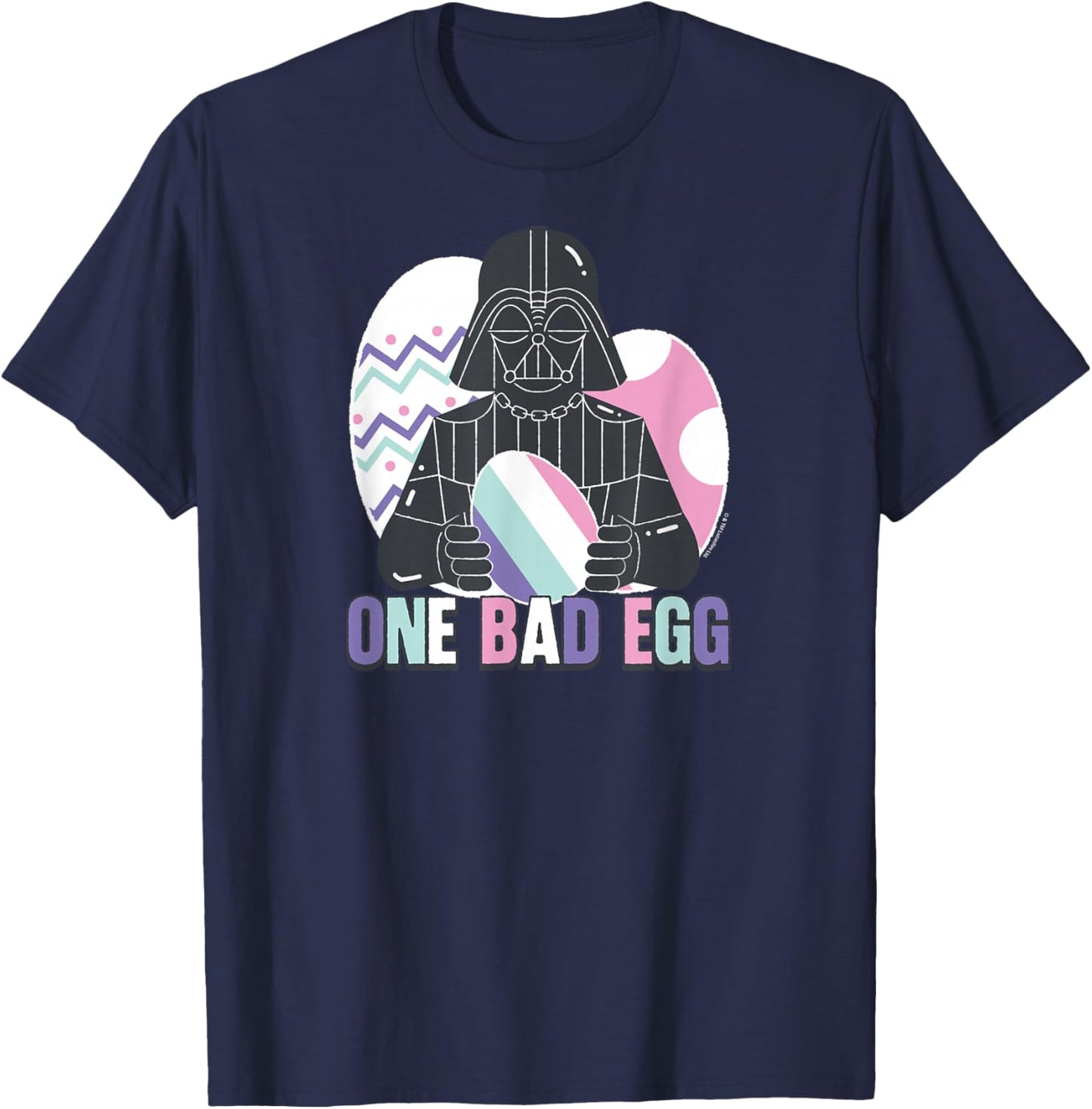 Darth Vader - Easter - One Bad Egg T-Shirt - T-Shirt | Navy