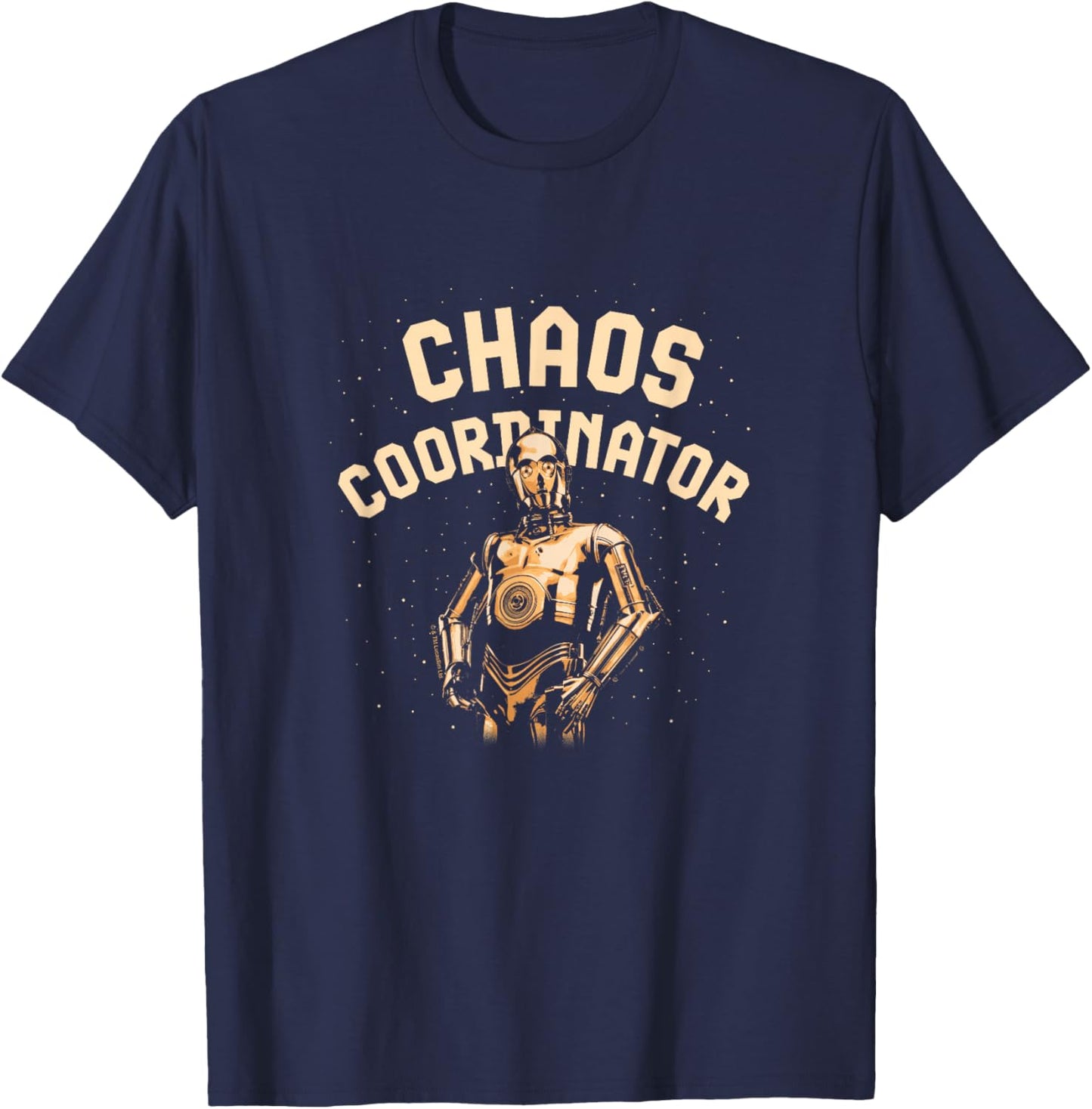 Star Wars - C3PO - Chaos Coordinator T-Shirt - T-Shirt | Navy