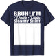10th Birthday Bruh Double Digits Sign My Shirt 10 Years Old T-Shirt - T-Shirt | Navy