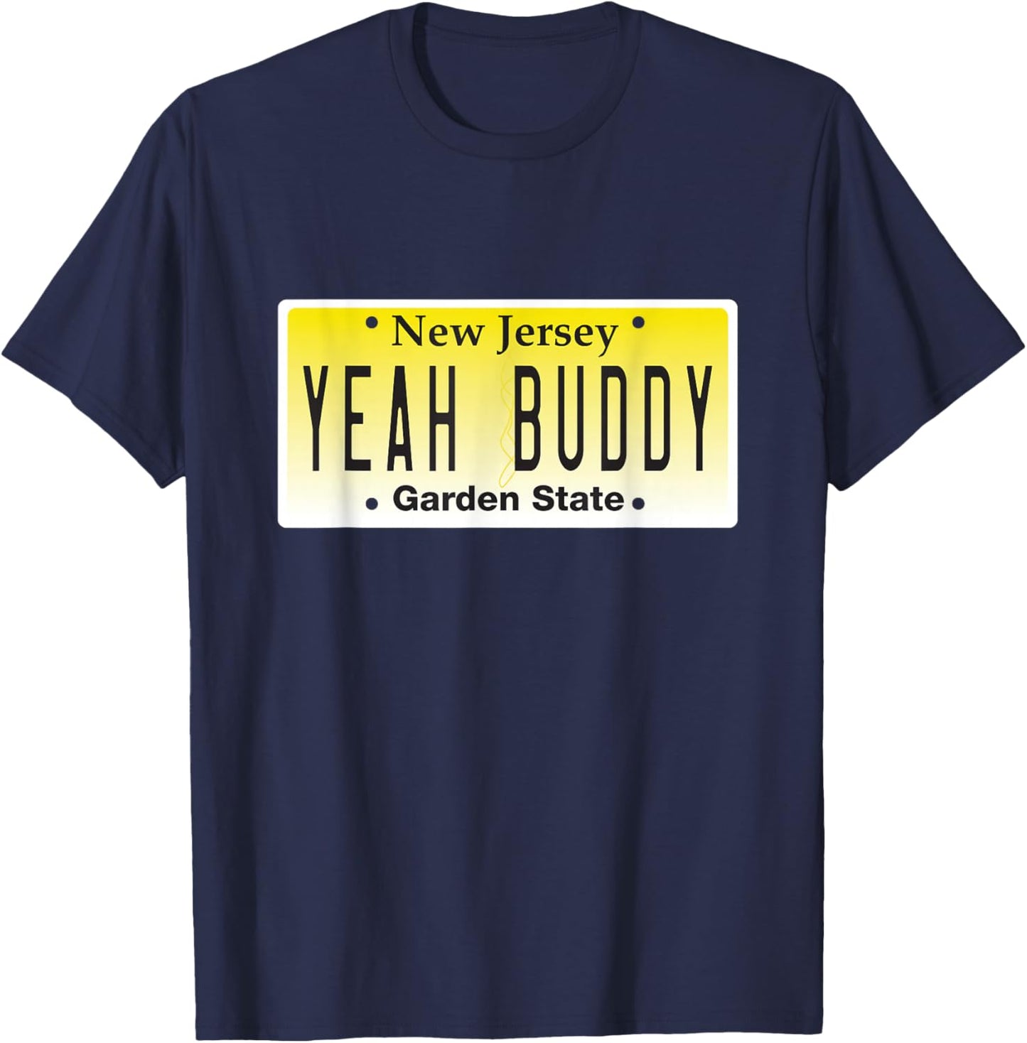 Funny Yeah Buddy Pauly D Jersey Shore Seaside Heights NJ T-Shirt - T-Shirt | Navy