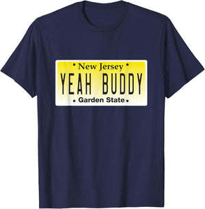 Funny Yeah Buddy Pauly D Jersey Shore Seaside Heights NJ T-Shirt - T-Shirt | Navy