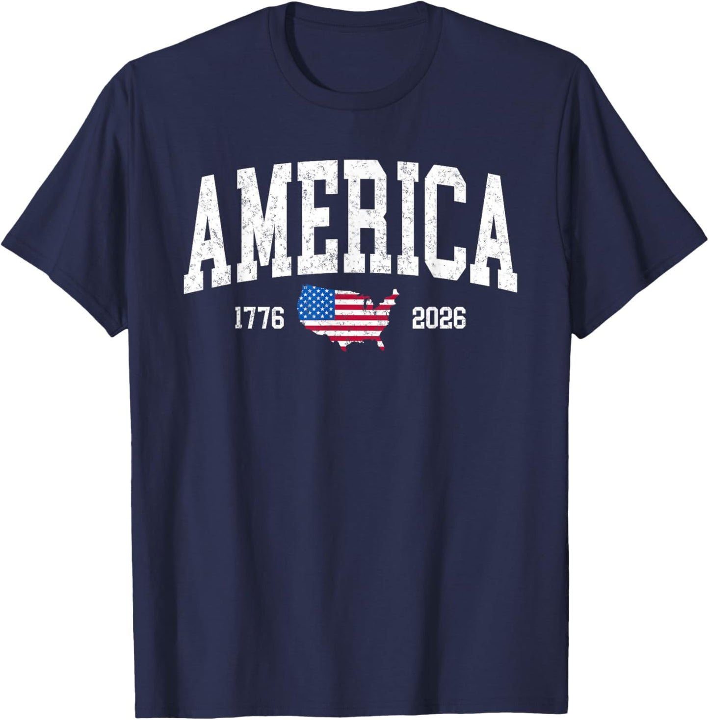America 250 Anniversary of Independence 250th Birthday Men T-Shirt - T-Shirt | Navy
