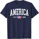America 250 Anniversary of Independence 250th Birthday Men T-Shirt - T-Shirt | Navy