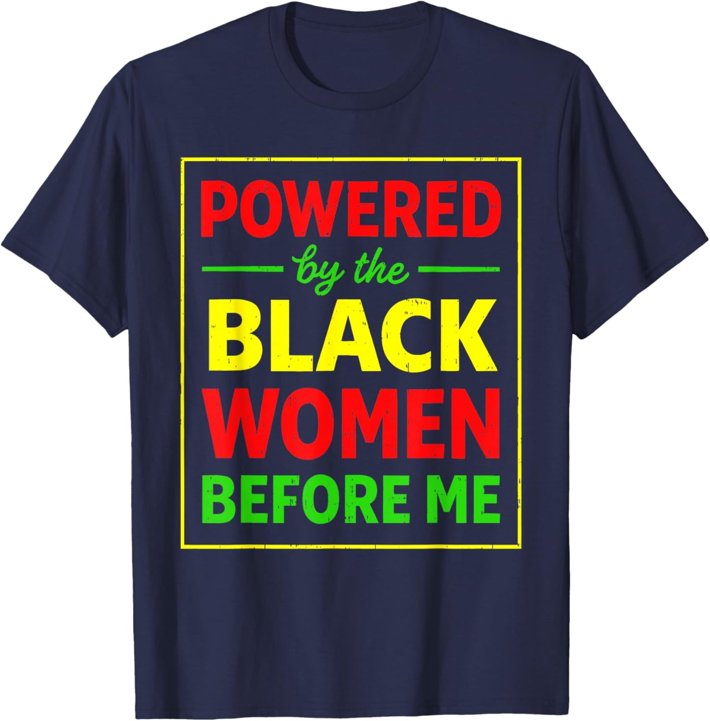Black History Month Shirts Women Men Kids African American T-Shirt - T-Shirt | Navy