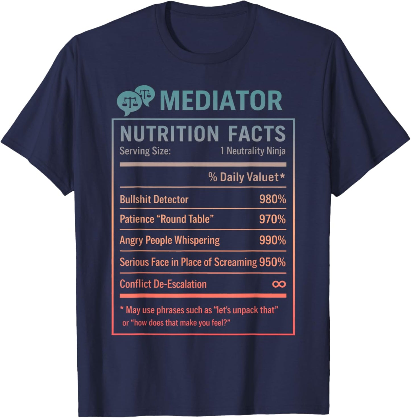 Mediator T-Shirt - T-Shirt | Navy