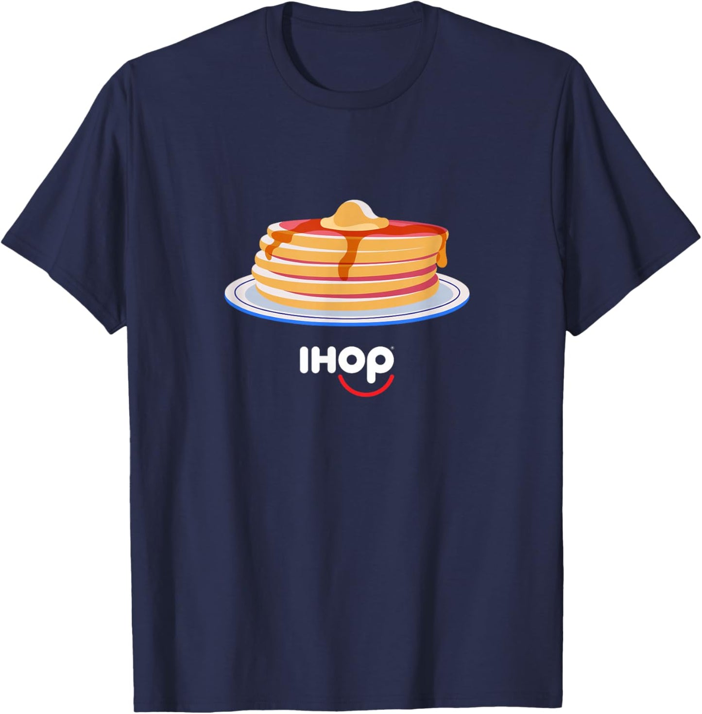 IHOP Classic Pancake Stack T-Shirt - T-Shirt | Navy