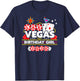 Vegas Birthday Crew - Vegas Girls Trip - Vegas Birthday 2026 T-Shirt - T-Shirt | Navy