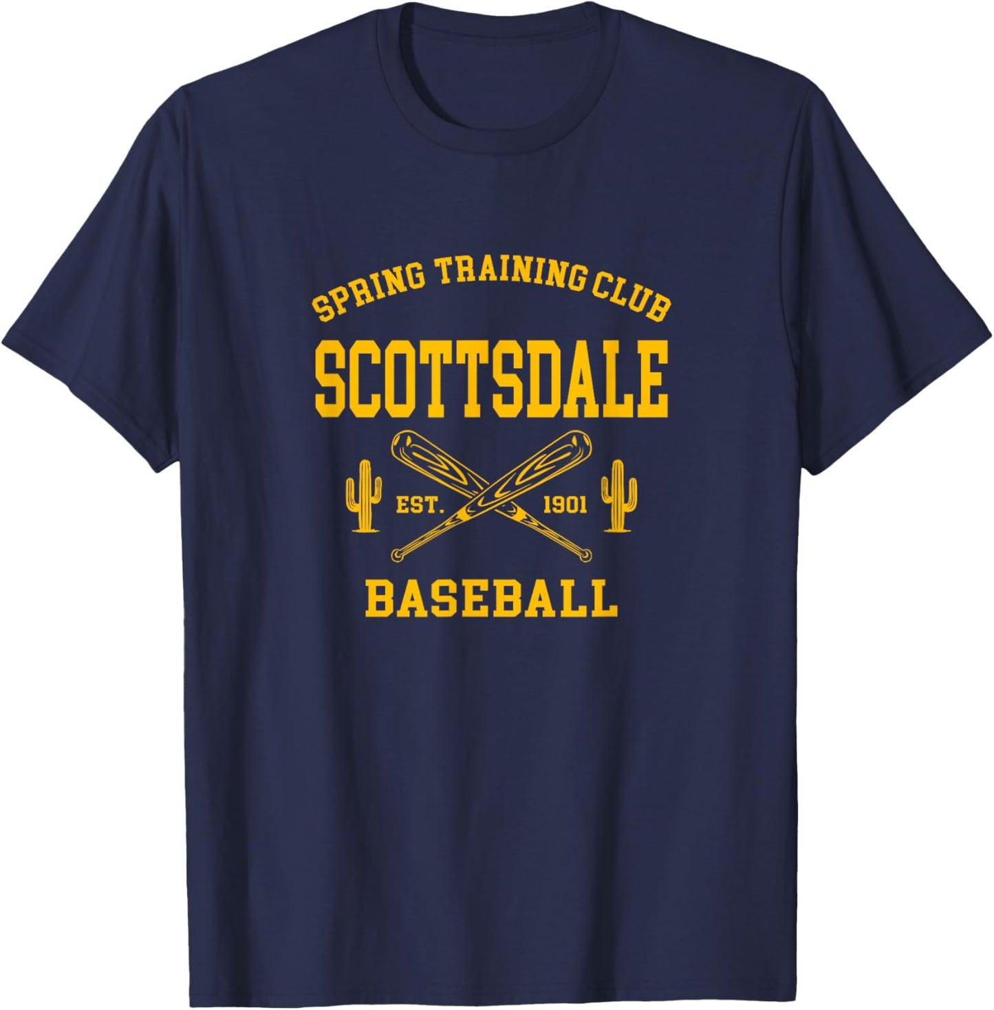 Spring Training Club Scottsdale Arizona Baseball T-Shirt - T-Shirt | Navy