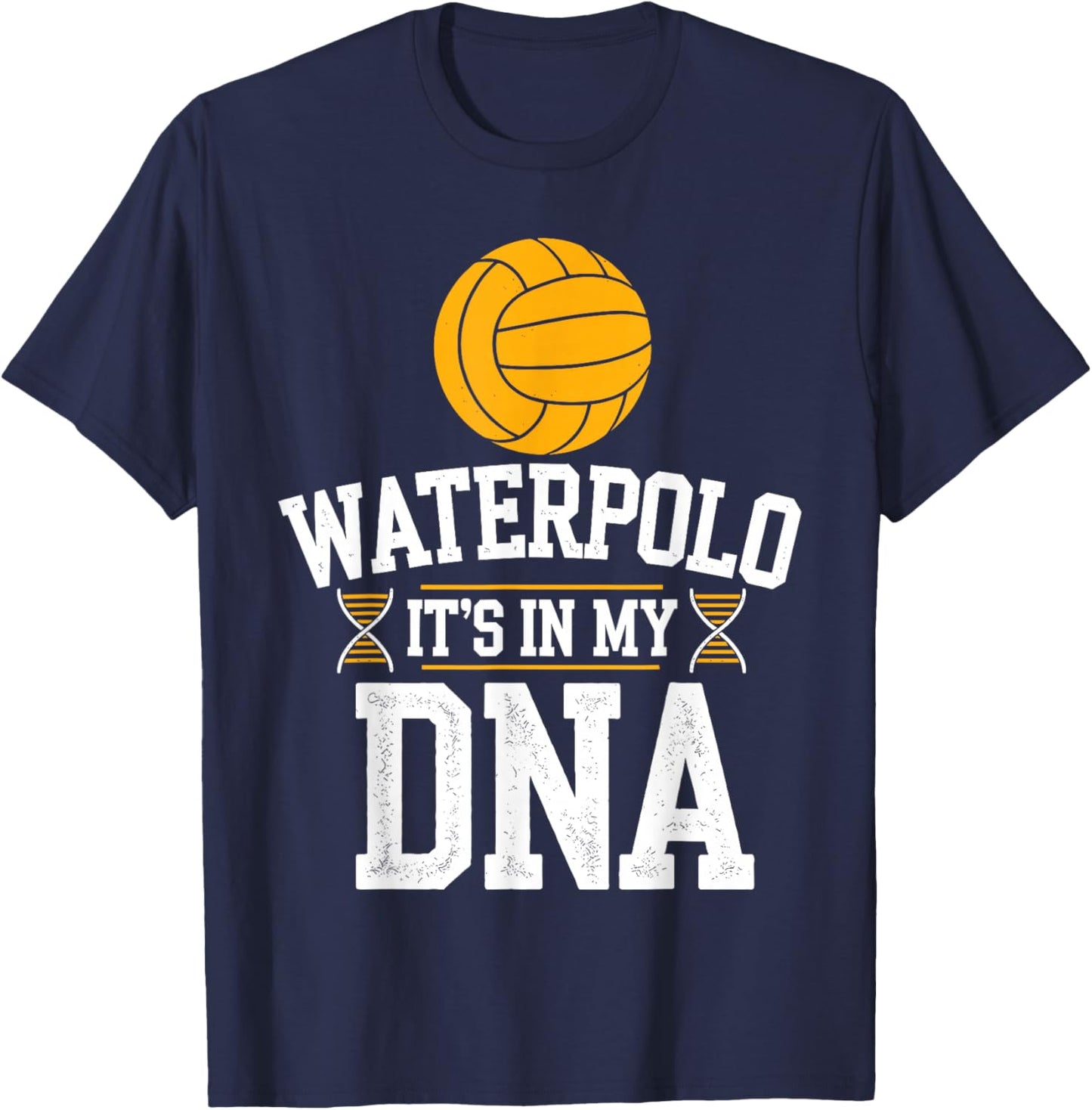 Funny Water Polo Art Women Gag Water Polo Player T-Shirt - T-Shirt | Navy