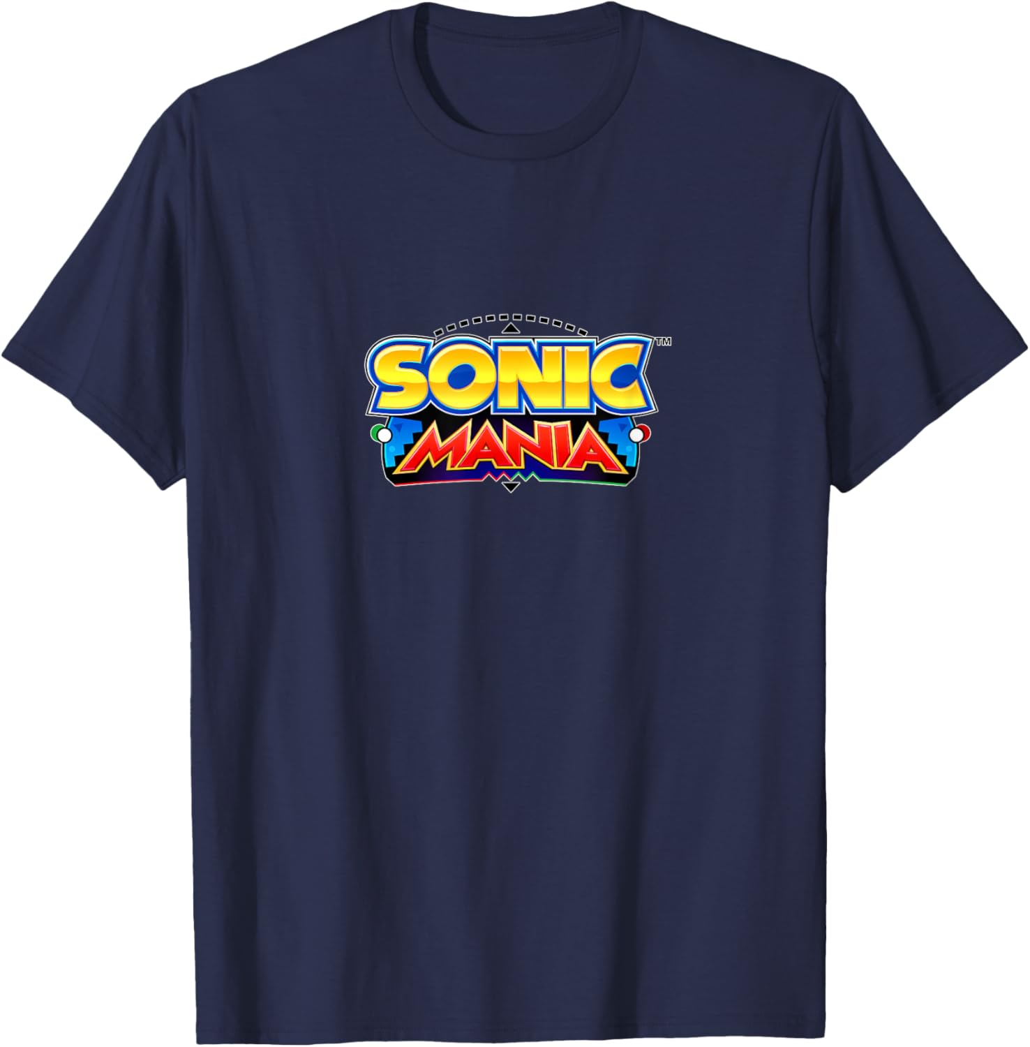 Sonic The Hedgehog Sonic Mania 16-bit Goodness T-Shirt - T-Shirt | Navy
