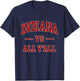Indiana - Throwback Design - Classic T-Shirt - T-Shirt | Navy