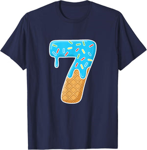 67 Ice Cream Drip Meme Funny 6 7 Halloween Costume Couple T-Shirt - T-Shirt | Navy